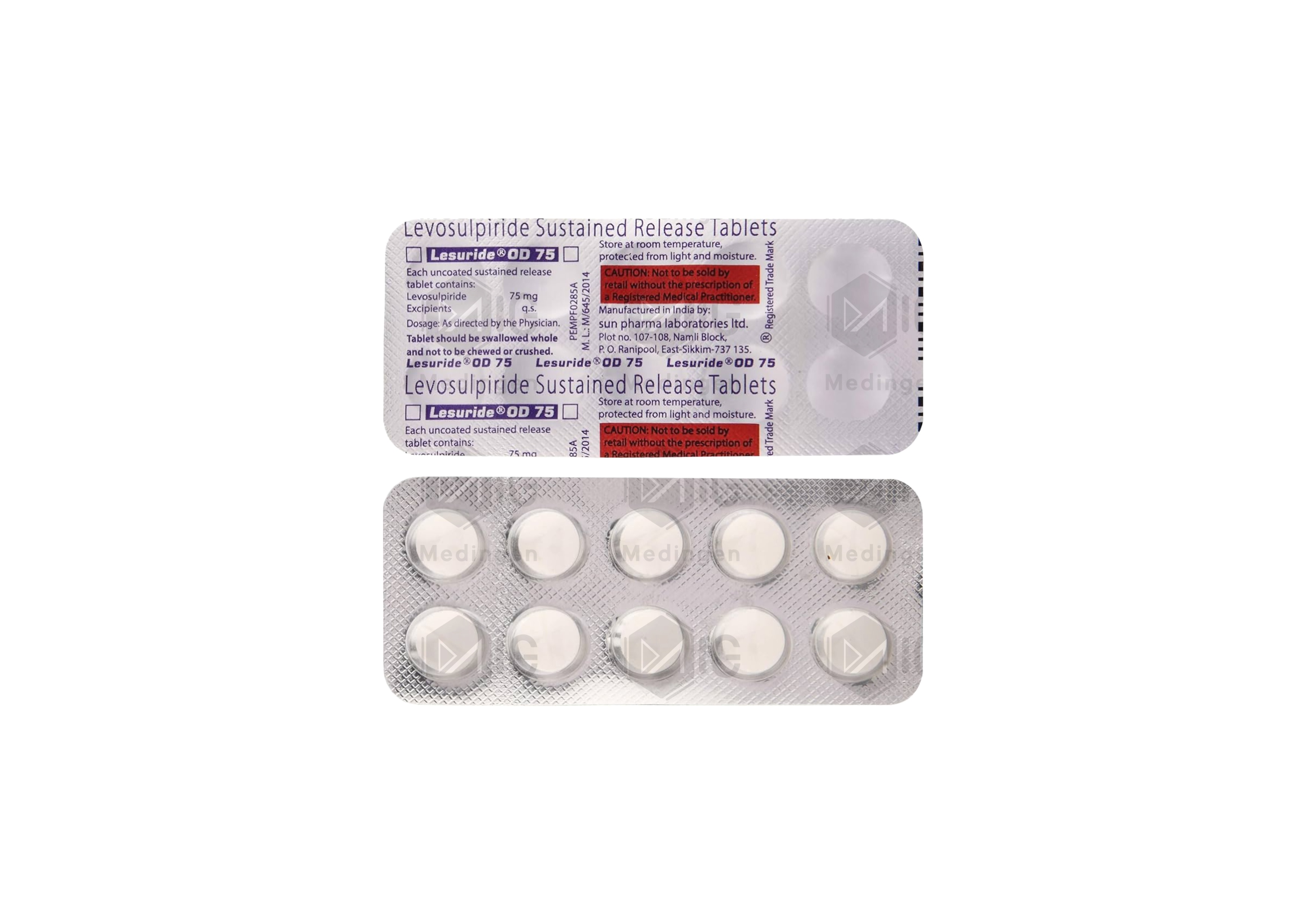 LESURIDE OD 75MG